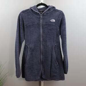 The North Face Osito Hooded Fleece Jacket‎ Gray Blue Women’s M
